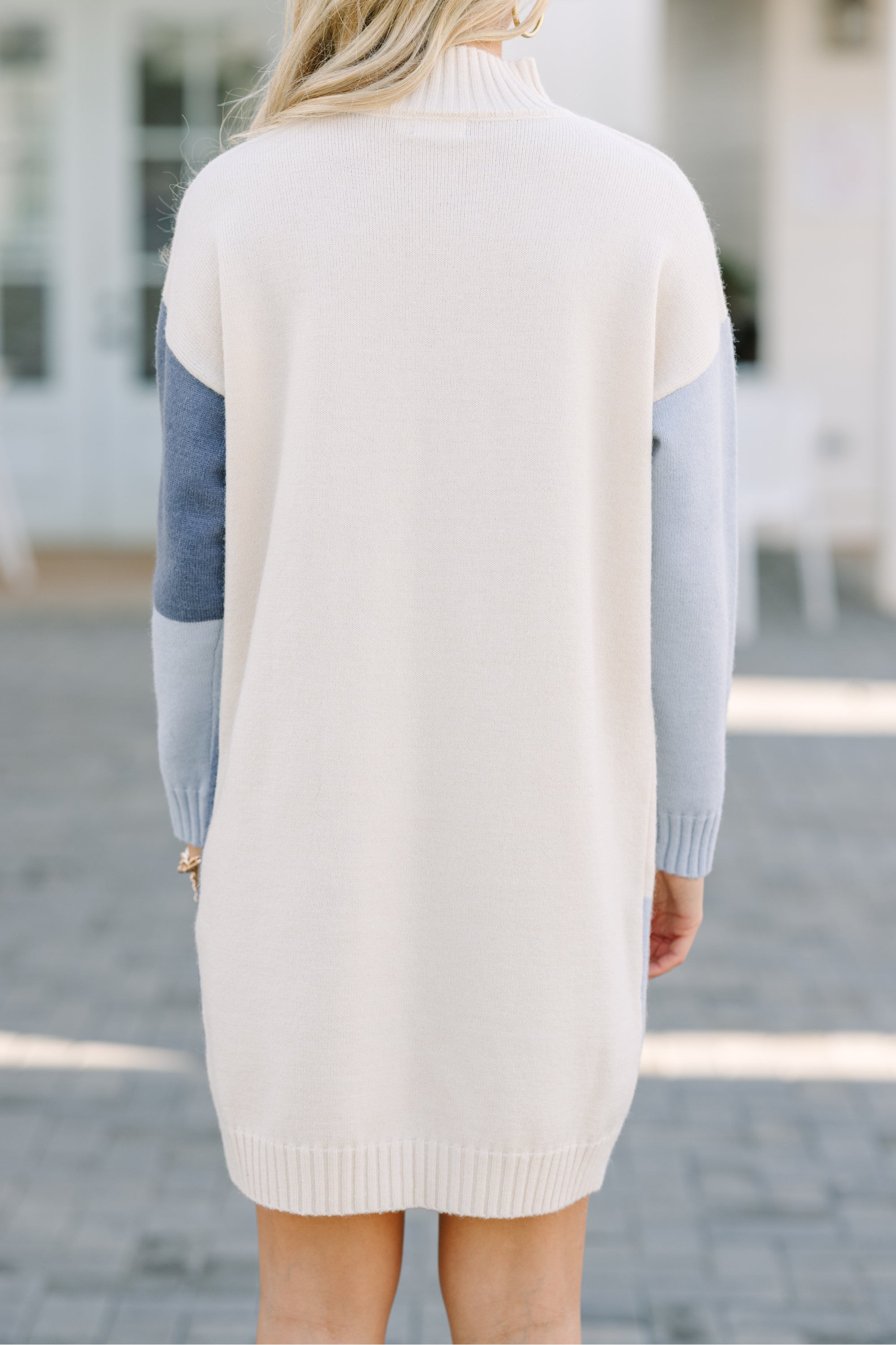 Good News Colorblock Tunic Sweater