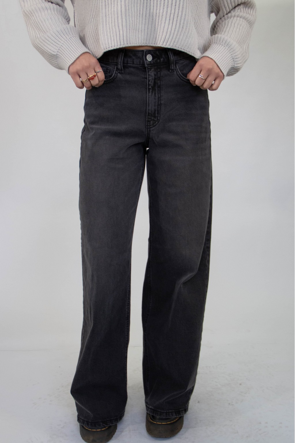The Hazel Wide Leg Jeans